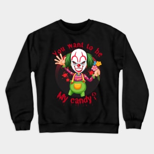 Scary clown Crewneck Sweatshirt